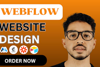 design or develop webflow website, integrate memberstack, airtable zapier expert