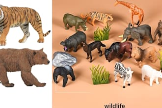 do realistic 3d animal animation cgi animal model 3d animal for film or games