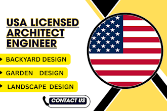 be your licensed architect for city permit drafting adu mep landscape stamp