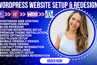 setup wordpress hostinger web hosting wordpress homepage wordpress blog redesign