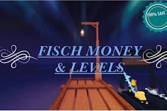 grind in game money and level on your roblox fisch account