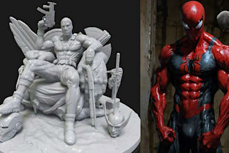 do 3d print and paint miniatures 3d model tabletop dnd resin figure warhammer