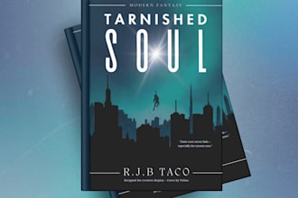 create book cover for paperback, ebook, or hardcover