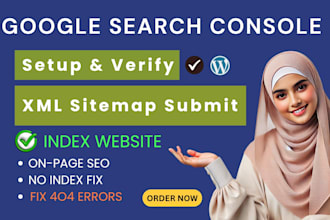 do google search console setup, fix no index issues, wordpress SEO expert
