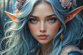 paint a fantasy portrait