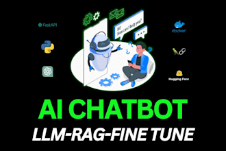 develop custom ai chatbot using llm, langchain, openai, claude, vectordb