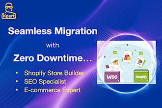 seamlessly migrate woocommerce store to shopify with zero downtime