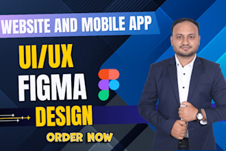 design modern UI UX for your website and mobile app in figma