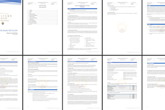 write your policies and procedures