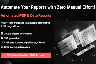 setup automated report generation for your businesses