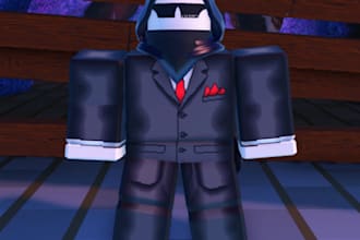 make roblox r15 and r6 model with 3d layered clothing, ugc, rigging, and texture