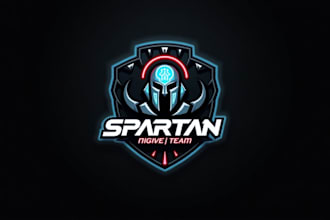design unique spartan logo with unlimited revisions