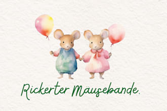 design modern young and old logo