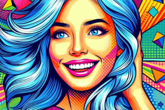 make a beautiful wpap pop art portrait