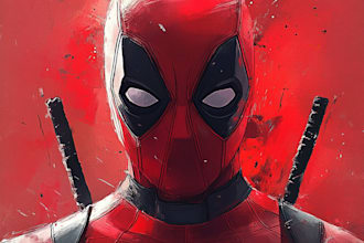 draw you as a marvel character