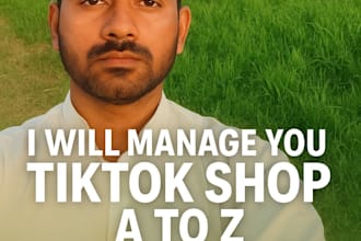 fix and setup  your tiktok shop manage your tiktok shop