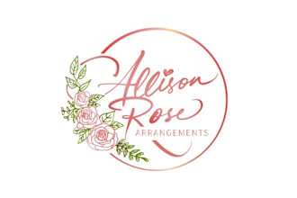 do floral feminine flower shop logo design