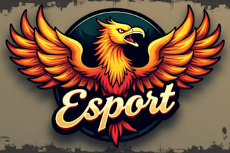 make amazing phoenix logo with my creative thinking
