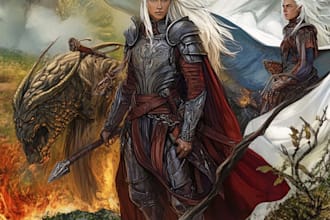draw your dnd character, fantasy, fanart or tcg illustration