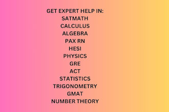 act, sat, gmat, gre, hspt, toefl, pax rn, teas, hesi, isee, astb, asvab