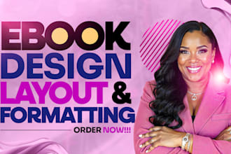 do KDP book formatting and layout design for print and ebook