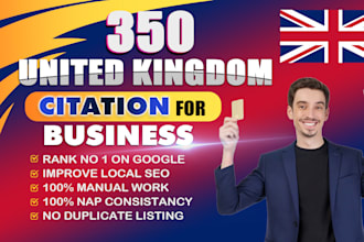 create UK local citations for google maps SEO ranking