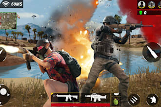 mobile fighting game shooting game street fighting game multiplayer action game