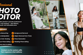 professional photoshop services, custom retouching, photo manipulation