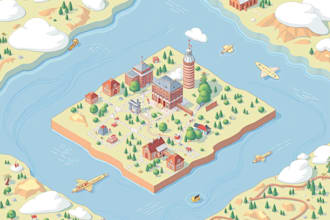 do isometric maps and illustrations