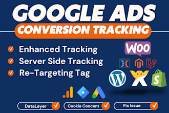 google ads conversion tracking, ga4 ecommerce tracking