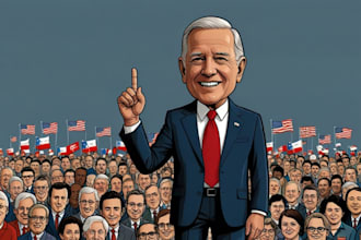 illustrate your political cartoon