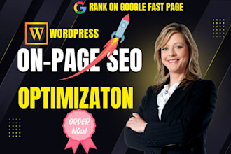 do on page SEO optimization wordpress site