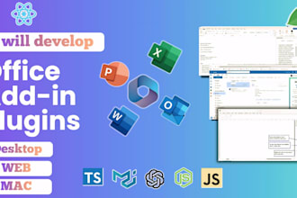 develop office addin plugin