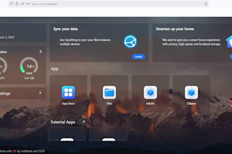 set up your self hosted cloud storage using docker