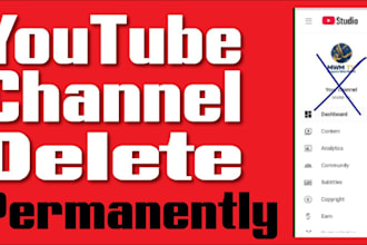 permanently delete bad youtube video and remove bad channel