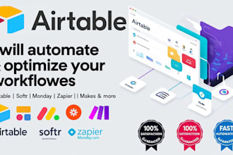 build and automate workflows with airtable and softr