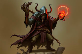 make fantasy horror and any fantasy horror character