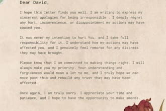 write emotional or formal letters that leave impact