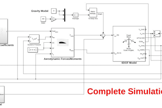 do matlab, simulink modelling, flight dynamics and controls