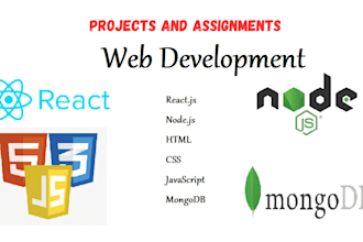 tutor web development python, html, css, javascript, react, node js