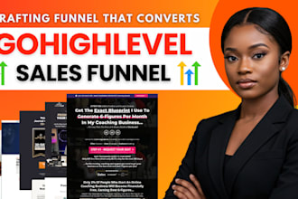 build gohighlevel sales funnel, go high level landing page, ghl website expert