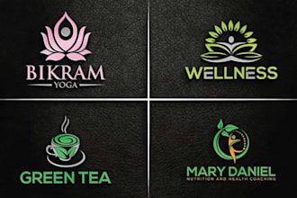 do fitness medical wellness clinic beauty spa yoga logo