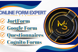 do flexible online form with jotform typeform cognito form google form