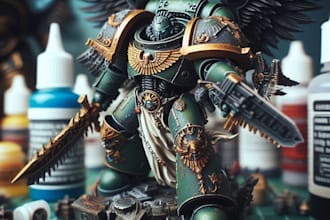 sculpt 40k warhammer miniature, statue, warhammer
