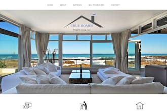 do realtor website property management home improvement property website seo