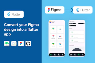 convert your figma design into a flutter app