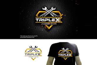 do luxurious automotive, repair, motor car logo or any graphics design