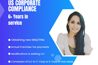 help you with filing compliances for US entities