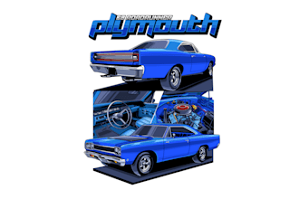 turn car, bike or anything into vector ilustration