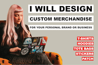 design custom merchandise for your personal brand or business